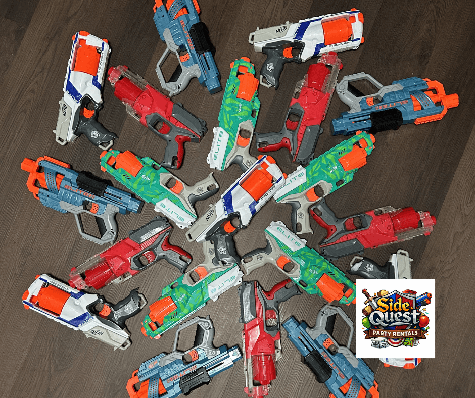 Nerf blasters collection